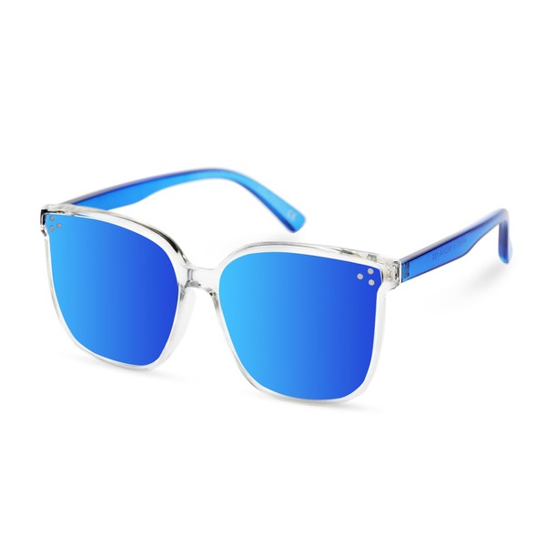 Aofalbe Kids Sunglasses, Sunglasses for Kids Children, Mirrored Flexible Sun