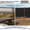 Windscreen4less 3'x50' Deck Balcony Privacy Screen for Deck Pool Fence