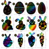 Wishstar Easter Egg Scratch Pictures, Easter Eggs Craft Set, Children's