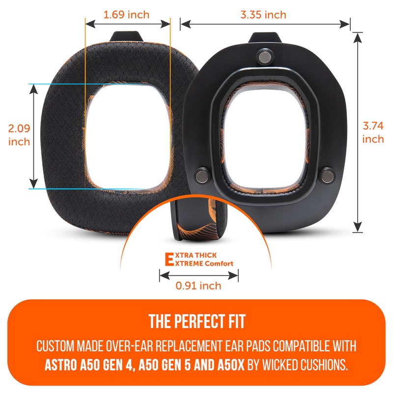 WC Freeze A50 - Cooling Gel Replacement Earpads for Astro