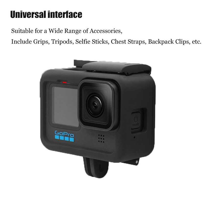 Pikioraz Cadre de Fixation pour GoPro, Frame Boîtier de Protection
