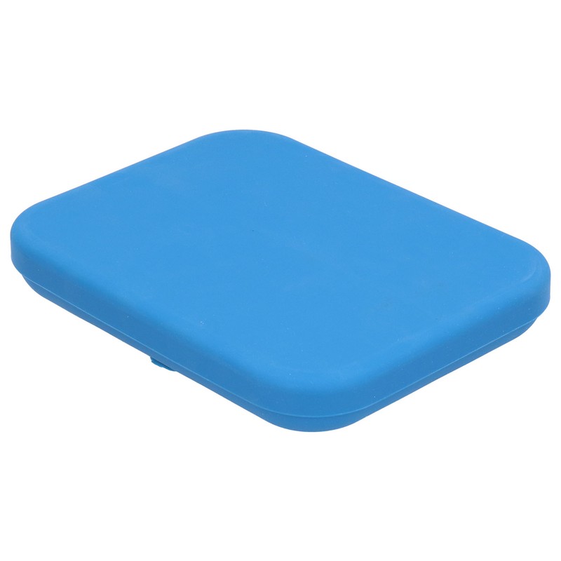 Baby Silicone Divided Food Plate with Lid Drop Resistant Suction