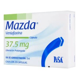 Mazda Cápsulas 37,5 Mg, 20 Cápsulas