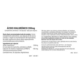 Viridian Viridian Hyaluronic Acid 200mg - 30 Capsules