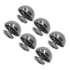 100 Sets Mushroom Rivet 12mm High Hardness Anti Rust Round