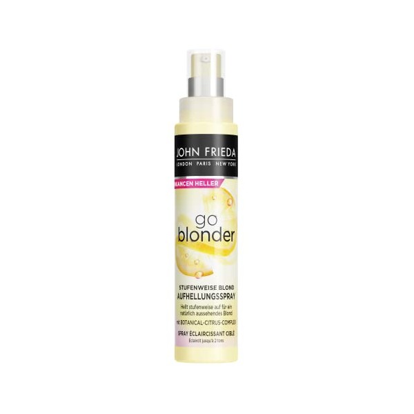 John Frieda Go Blonder Aufhellungsspray - Stufenweise Blond - Inhalt: