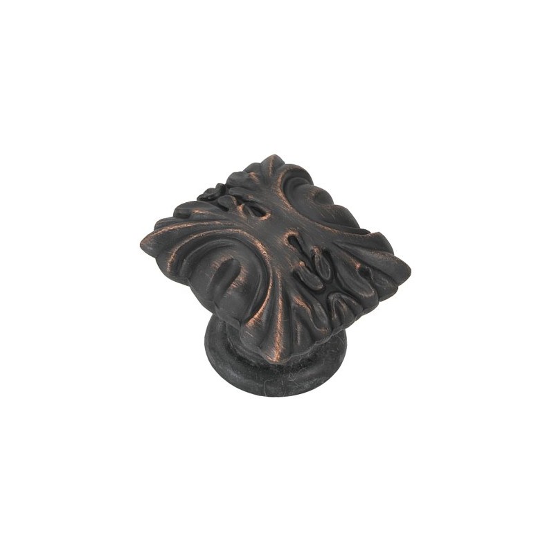 Hickory Hardware P3430-VB Ithica Knob 1-1/8-Inch by 1-5/16-Inch, Vintage Bronze
