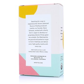 Art of Tea | Matcha Powder | Organic Japanese Ceremonial Matchasticks | 24 Count Single Serve Packets