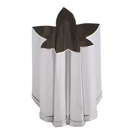 TKG Endo Shoji Vegetable Cutter Silver Medium Commercial Use Cutter Autumn Leaves BNK6703