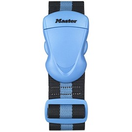 Master lock Luggage Strap Non Locking Multicolour (Blue/Grey) 4700EURDBLU