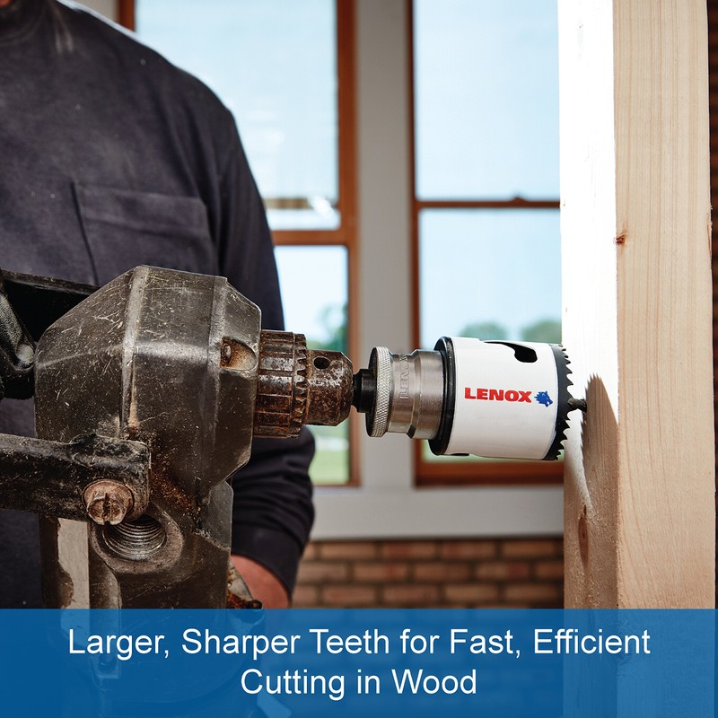 LENOX Tools Bi-Metal Speed Slot Hole Saw with T3 Technology,