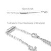 Mizeer Magnetic Necklace Extenders, Adjustable Chain Extenders for Necklaces, Magnetic