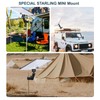 Starlink Mini Mount Kit, Universally Adjustable Angle Clamp Mount for