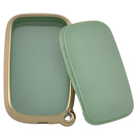 REPROTECTING TPU Key Fob Cover Compatible with 2005-2017 Lexus CT200h ES350 GS300 GS350 GS430 GS450h GS460 is F IS250 IS350 LS460 LS600h LX570 RX350 (Black/Green)