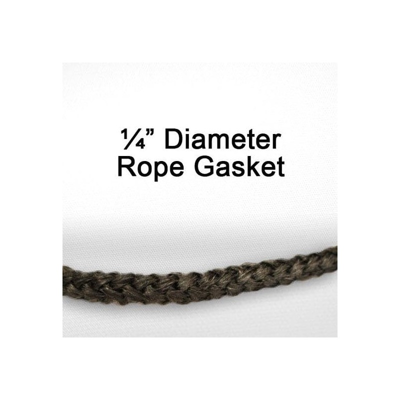 Total Hearth Jotul 3/16in Glass Rope Gasket 7ft kit with