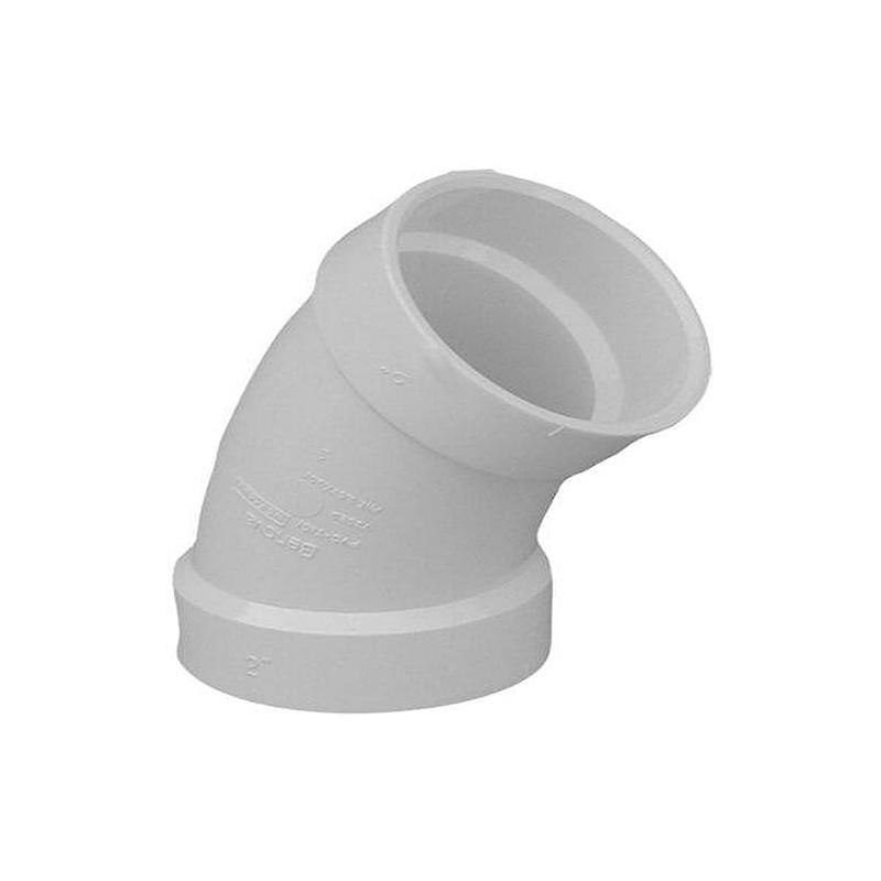 Genova Products 73620 700 Series 45 Degree Sanitary Elbow