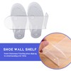 Littlecatch Floating Shoe Display Shelves for Wall Mount Set of