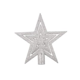 Dancepandas Christmas Tree Topper Star Christmas Tree Plastic Decoration