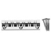 12 String Saddle Tailpiece Metal Chrome Color Saddle Bridge Top