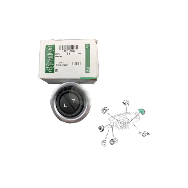 GLOVEBOX SWITCH RANGE 10-12 LR012975 OEM