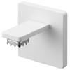 Yamazaki 5956 Film Hook, Magnetic Soap Holder, White, Approx. W