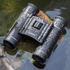 10x25 Compact High Powered Binoculars Packet Size for Bird Watching