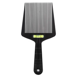 Haircut Level Comb, Barber Flattop Comb, Flat Top Comb with Level Flattopper Hair Cutting Angle Adjustment, Styling Tools for Hair Salon & Barber Shop