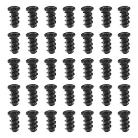 eMagTech 100Pcs Computer Case Cooling Fan Installation Screw Replacement PC Case Fan Screws Compatible with 70mm 80mm 90mm 92mm 120mm 140mm Computer Case Fan Black
