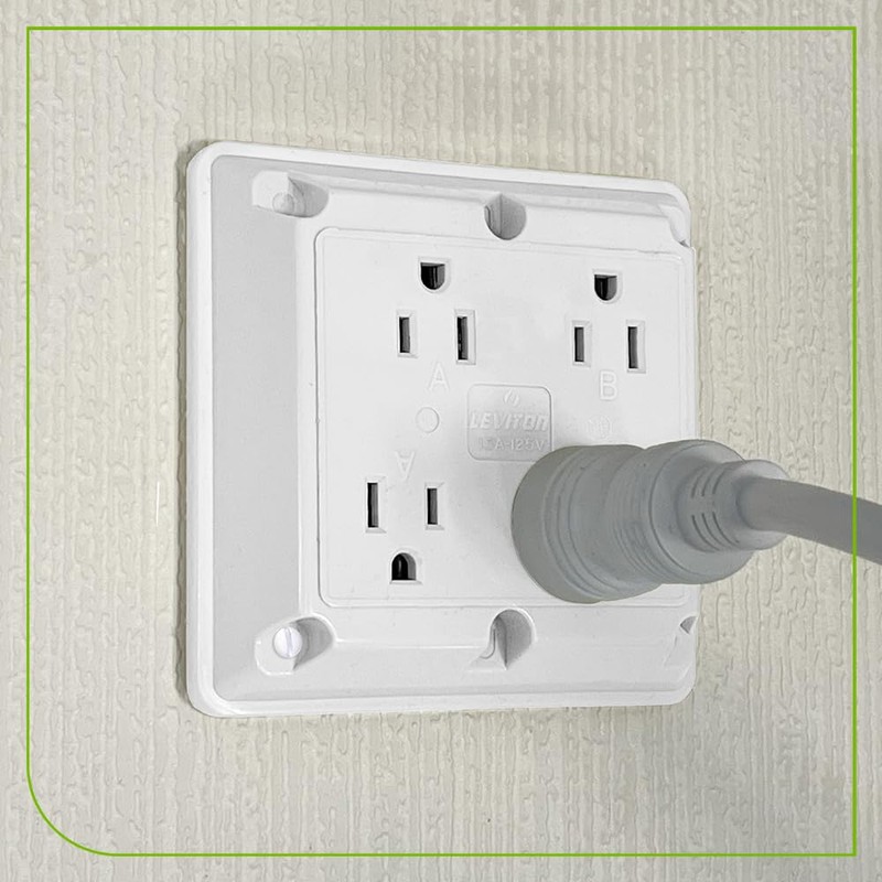 Leviton 15 Amp, 125 Volt, Industrial Series Extra Heavy Duty