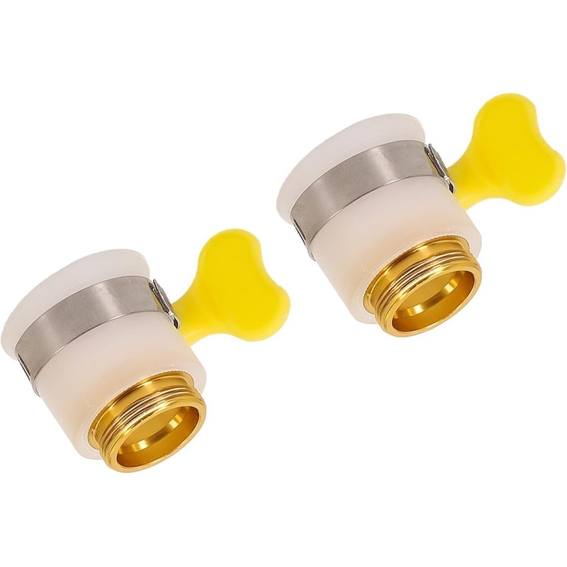 Conector Manguera 22mm, Adaptador Metal Antióxido