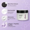Korean Black Rice Face Moisturizer Cream by Coxir, Hydrating K-Beauty
