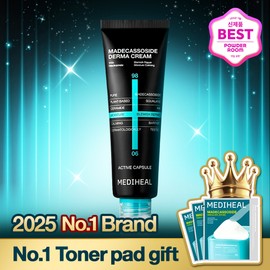 MEDIHEAL Madecassoside Derma Cream 50ml Set (+Madecassoside Pad 2P*3ea) - [SET] Cream 50ml (+Madecassoside Pad 2P*3ea)