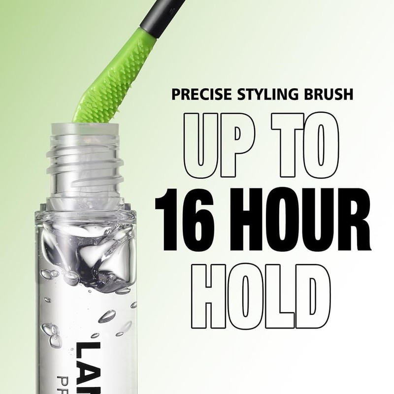 3D Eyebrow Gel, Long-Lasting Clear Brow Setting Gel, Strong Hold