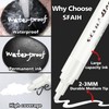 SFAIH White Paint Markers Pens - 4 Pack 2-3MM Medium