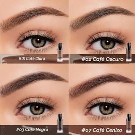 Verdora Tinted Brow Gel Cejas Secado Rápido Resistente Agua Larga Duración 24h Esculpidas Estilizadas 6ml Light Brown