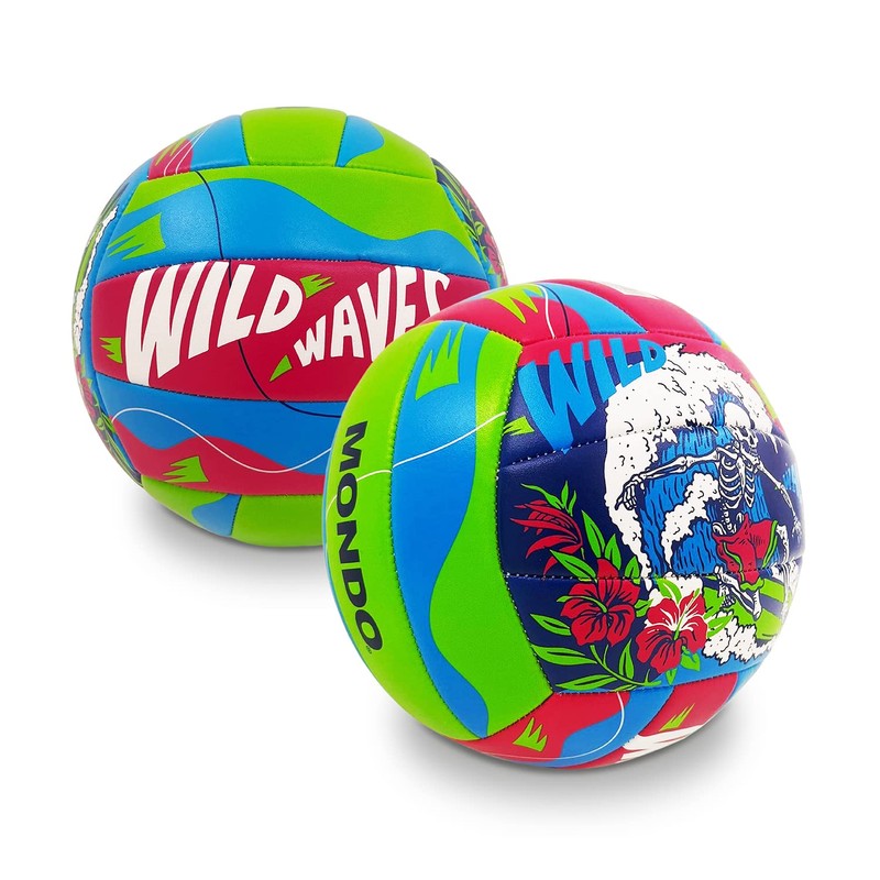 Mondo Toys 23032 Wild Waves Volleyball - Size 5 Indoor,