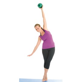 TOGU 430403 Unisex – Erwachsene Gymnastikball 300g Standard Unlackiert, Gelb, 16