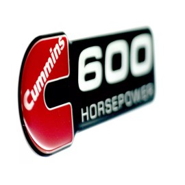 n/a Cummins/600 HORSEPOWER DIESEL EMBLEM