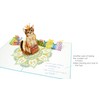 OPOPUP Cat Princess Birthday Pop Up Card come with Magic