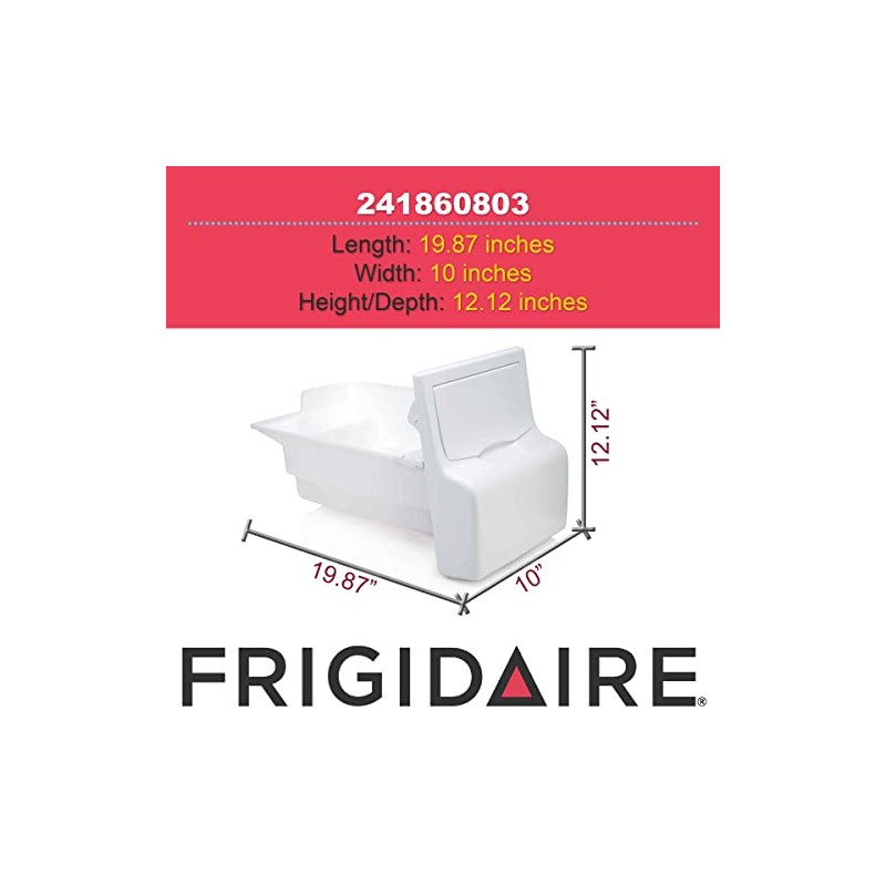 GENUINE Frigidaire 241860803 Ice Container Assembly for Refrigerator
