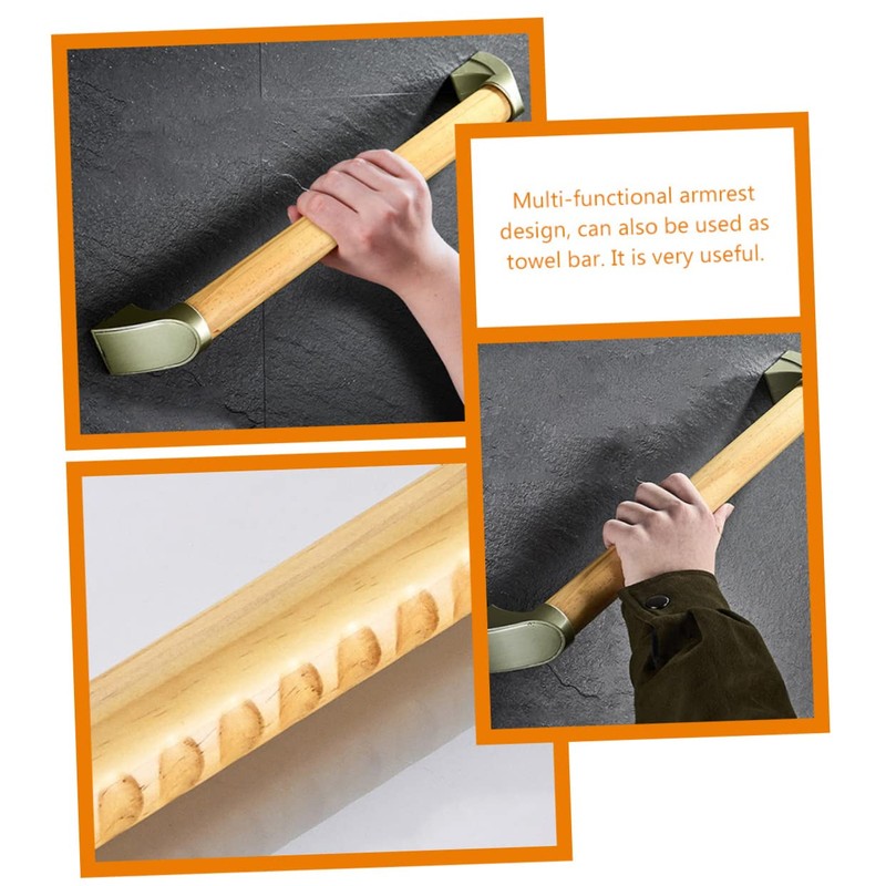 TOVINANNA Grab Bar for Home Toilet Non- Shower Handle for