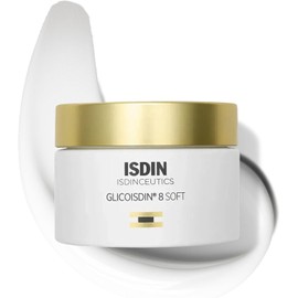 Isdinceutics Glicoisdin 8 Soft, Crema Facial Antiedad con Ácido Glicólico y Efecto Peeling, 50ml