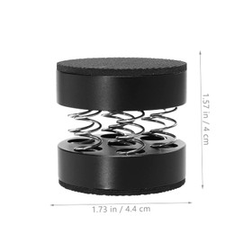 KICHOUSE Vibration Speaker Isolation Feet Pads Aluminum Alloy Design for Amplifiers Noise Reduction Vibration Absorption Protects Furniture Improves Sound Clarity