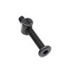 cSeao 10-Pack M6 25mm Black Hex Drive Socket Cap Screws