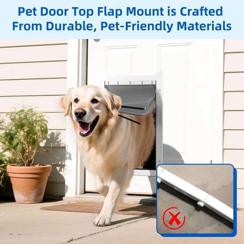 Pet Door Flap Bracket for PetSafe Freedom Aluminum Door (Size