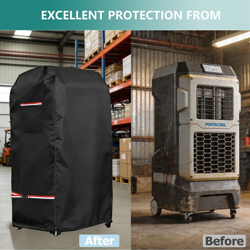 Alickwang Outdoor CVRR0002K Protective Cover,Heavy Duty 600D Dustproof Waterproof Cover