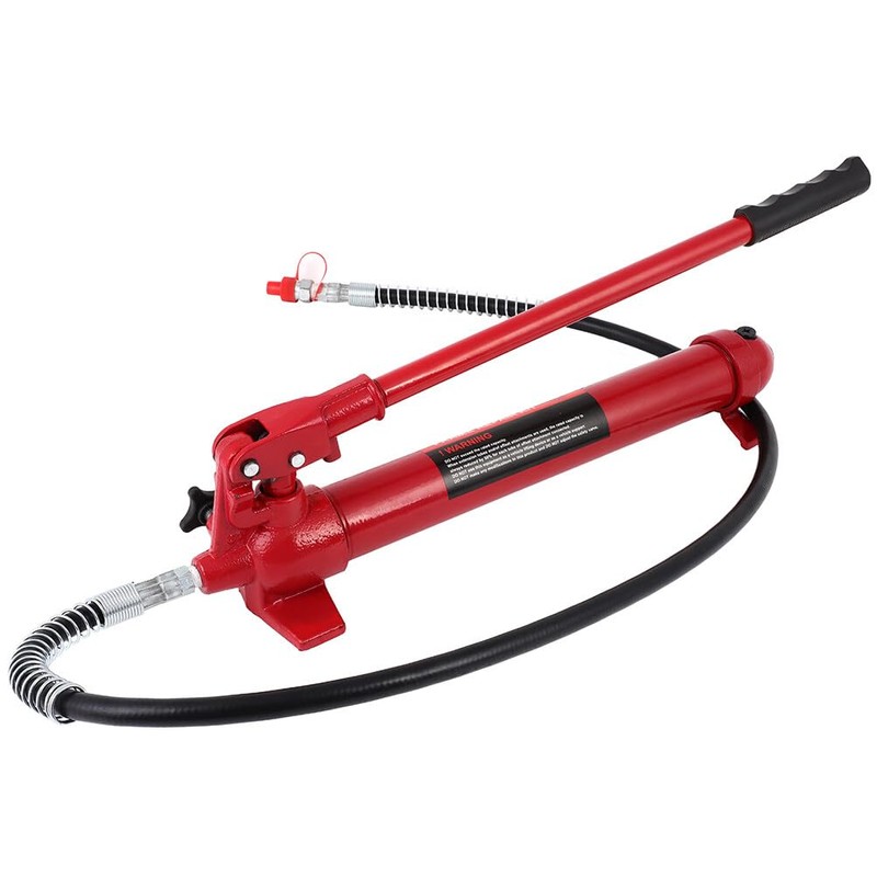 LSAILON 10 Ton Capacity Hydraulic Hand Pump Porta Powers Pump