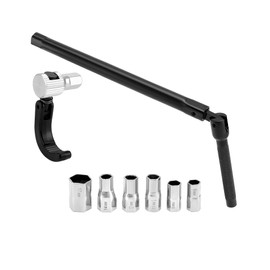 QWORK® 8 Piece Stand-Up Nut Wrench Set Sizes 9-17 mm with Claw for Right and Left Hand Drive