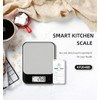 FITDAYS Báscula de cocina inteligente para bajar de peso y