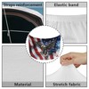 Bald Eagle American Flag Car Hood Cover Protector for SUV